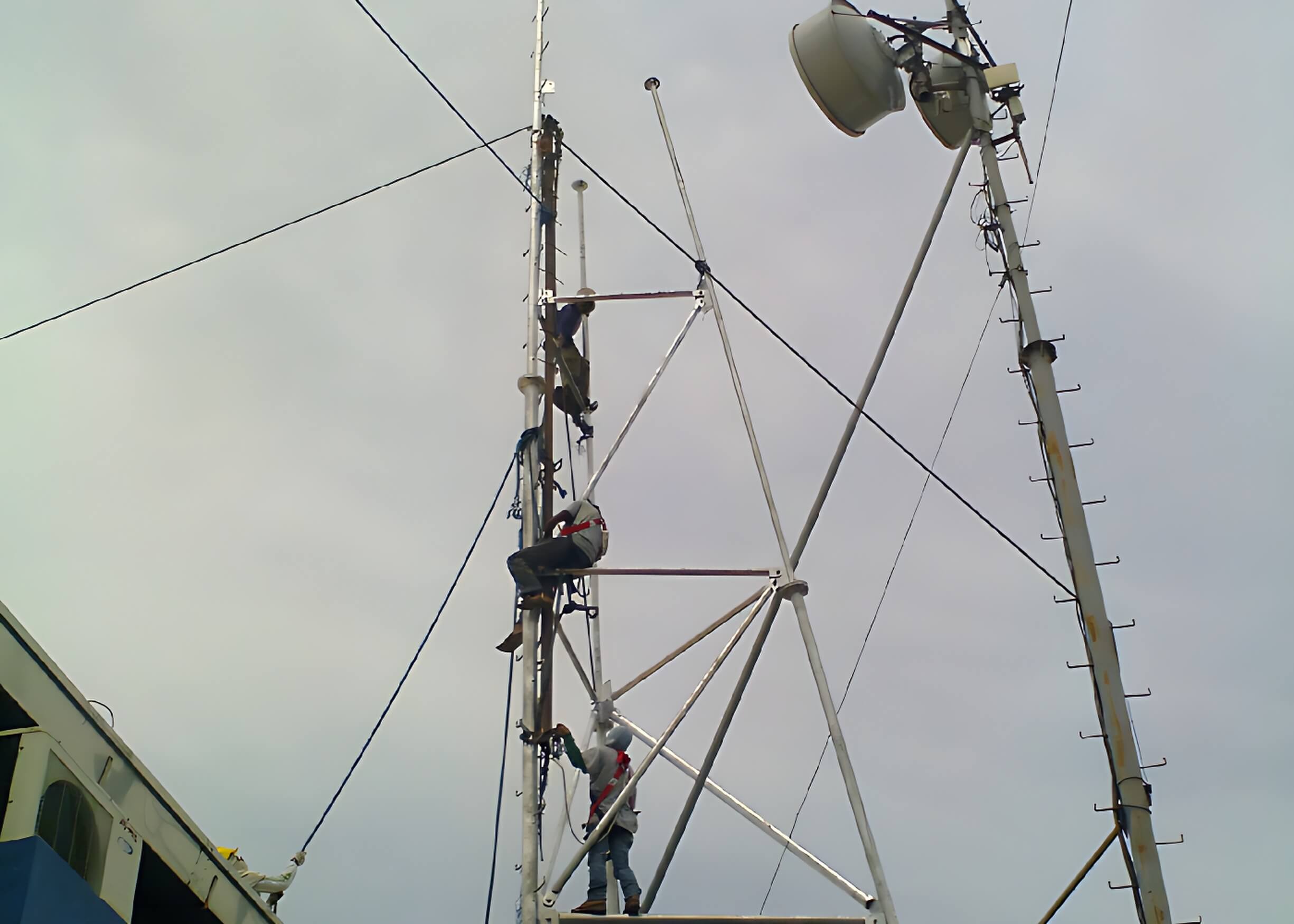 eastern telecom bipod communication tower project 2