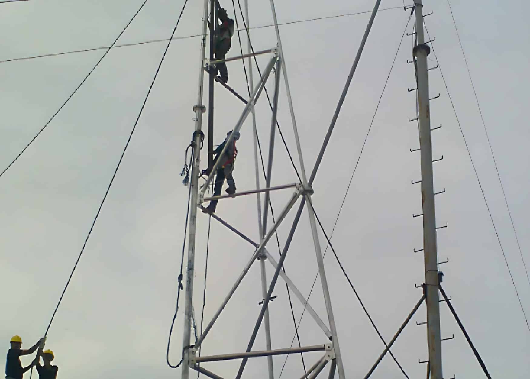 eastern telecom bipod communication tower project 3